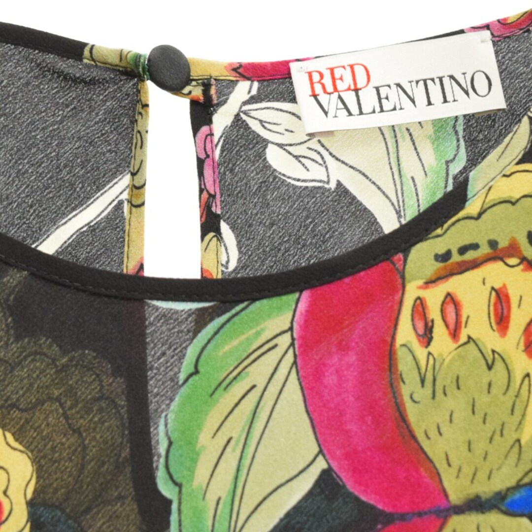 RED VALENTINO レッド ヴァレンティノ フラワーバード総柄 RED VALENTINO レッド ヴァレンティノ フラワーバード総柄