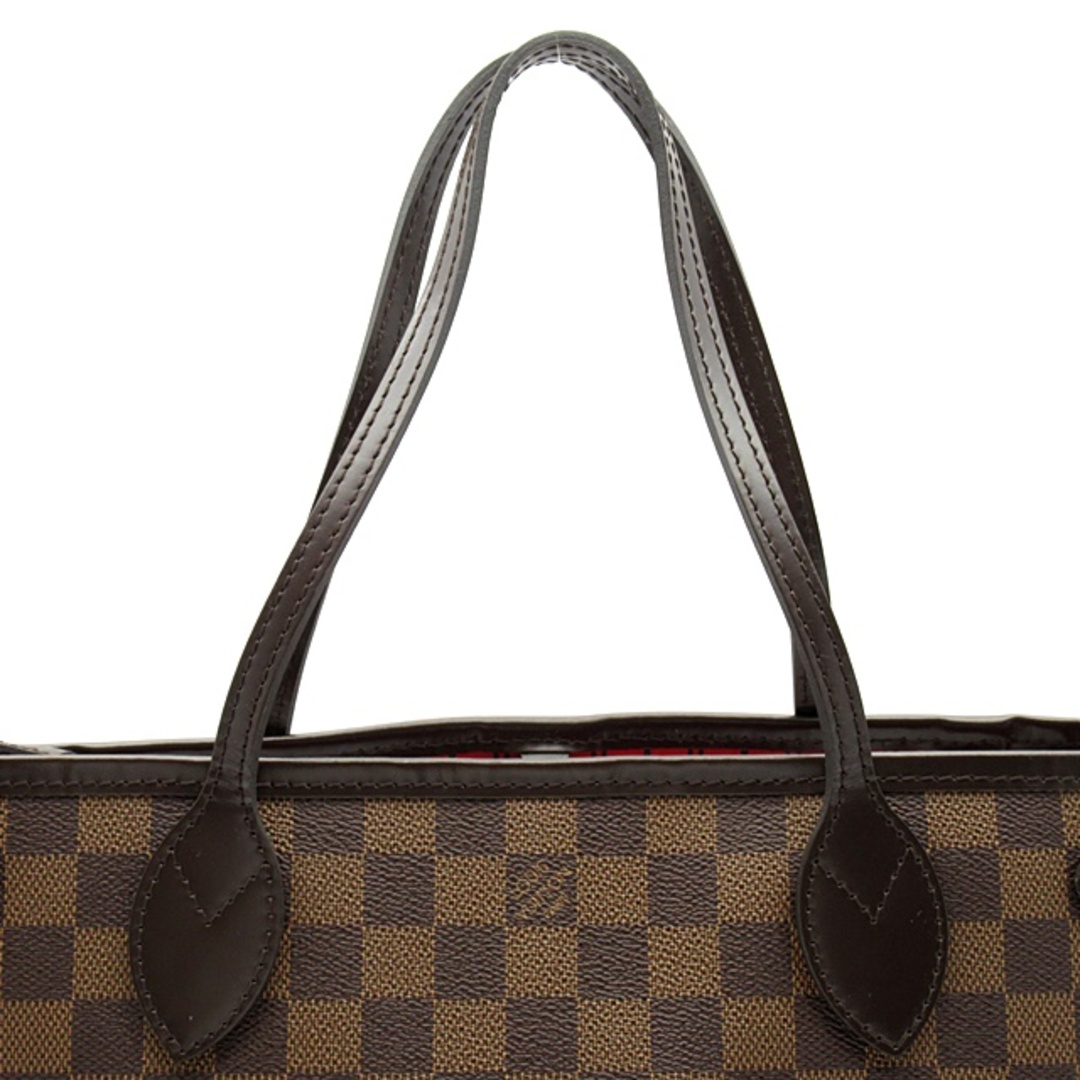 ルイヴィトン LV ダミエ ネヴァーフル MM ブラウン 美品