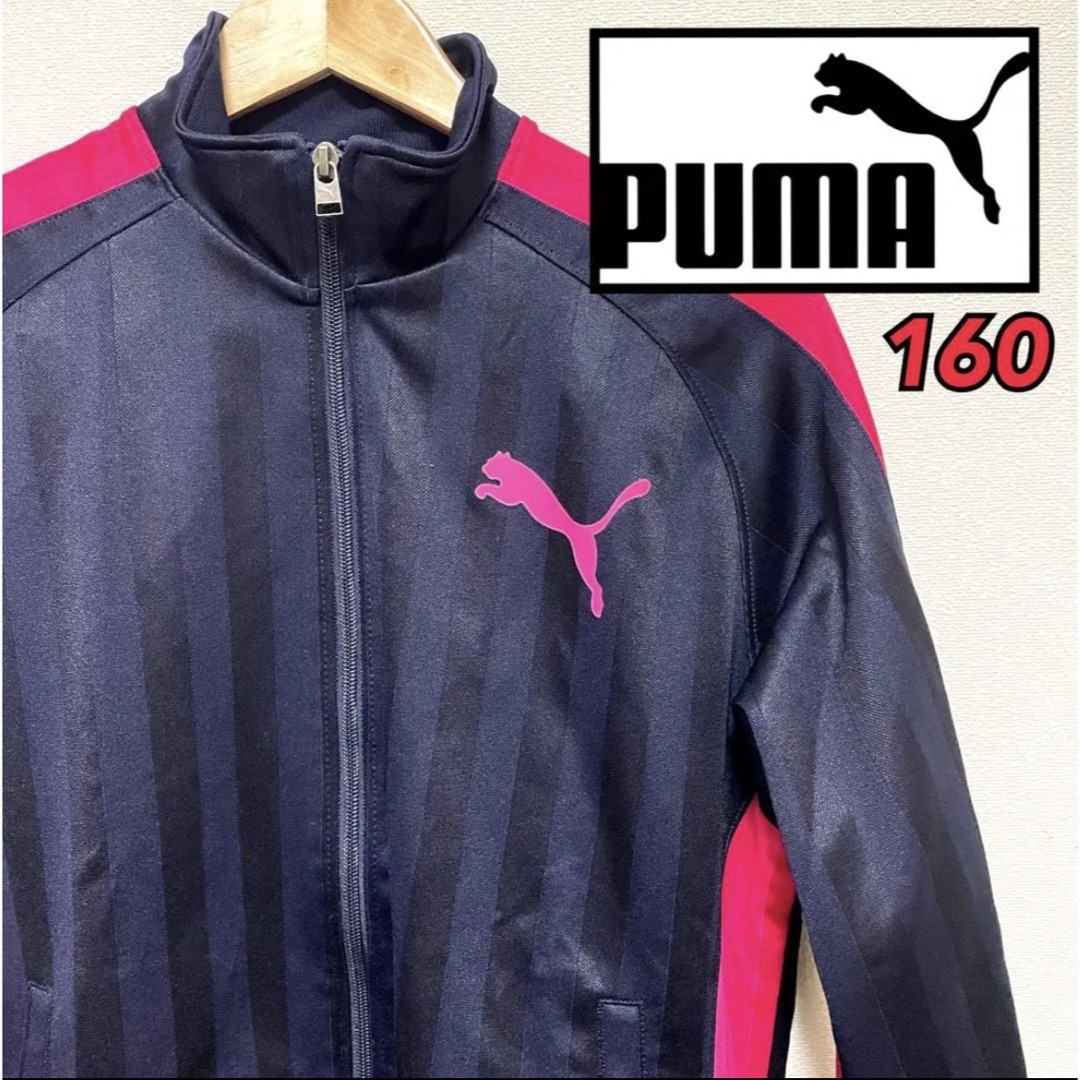 PUMA(プーマ)の【PUMA プーマ】トラックジャケット ジャージ プージャ ネイビーピンク メンズのトップス(ジャージ)の商品写真