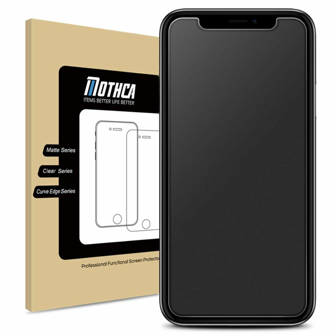 Mothca アンチグレア 強化ガラス iPhone 11/iPhoneXR対応