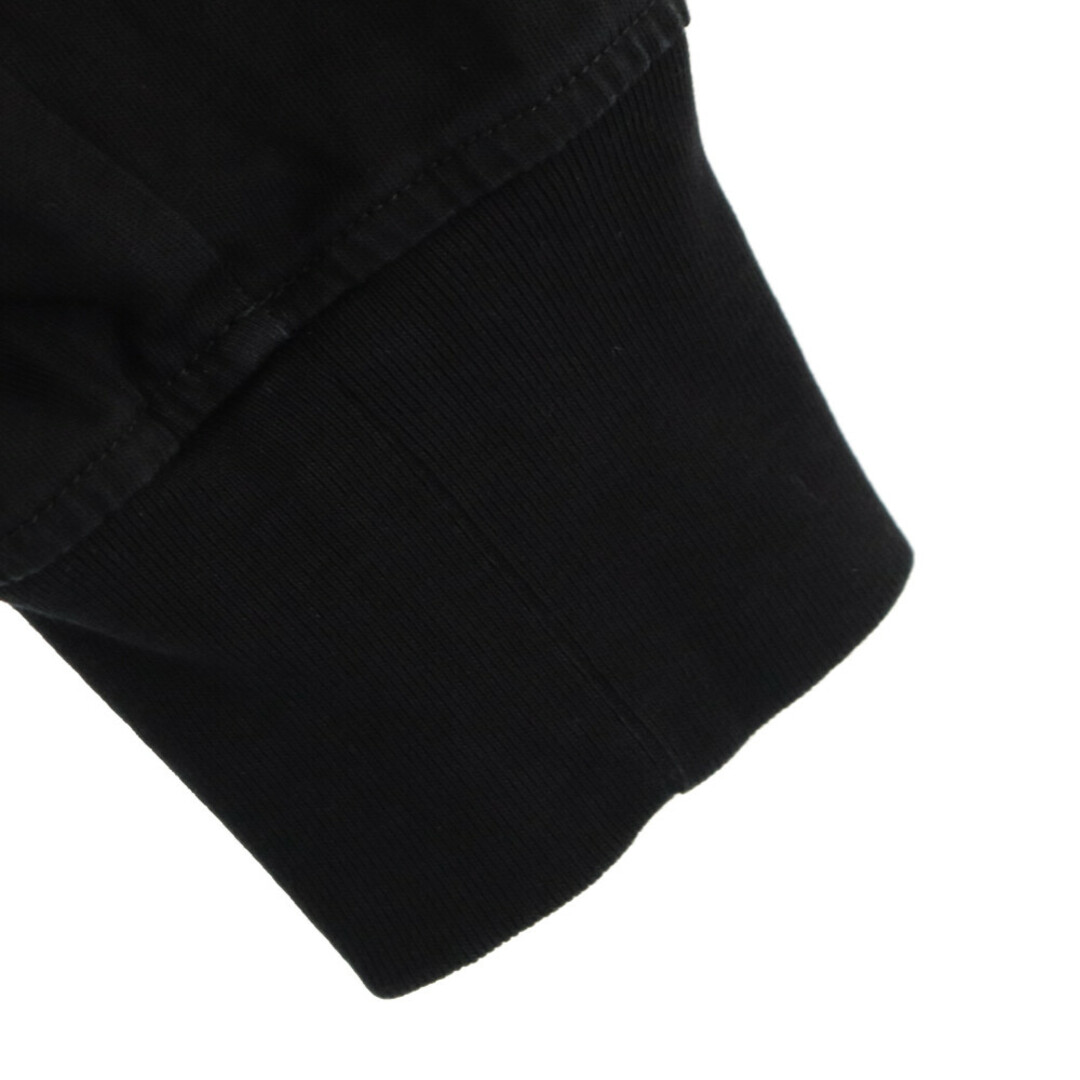 MOSCHINO(モスキーノ)のMOSCHINO モスキーノ アームロゴプリント ロングスリーブ ワンピース ブラック NO.KD7238100 長袖Tシャツ レディースのトップス(Tシャツ(長袖/七分))の商品写真