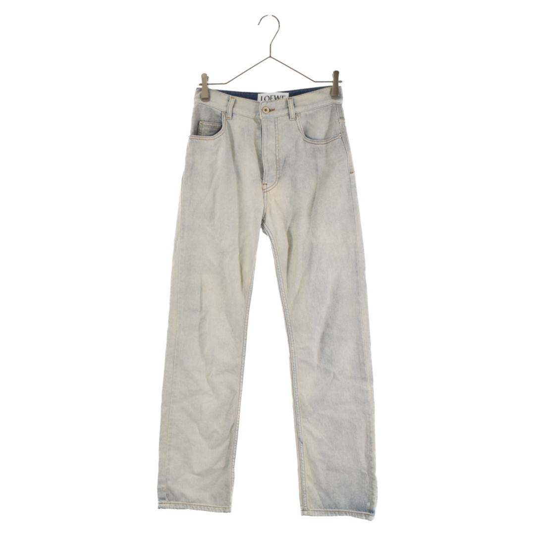 LOEWE ロエベ 23SS CROPPED JEANS HB44Y11W02 クロップド スリムジーンズ ブルー デニムパンツ