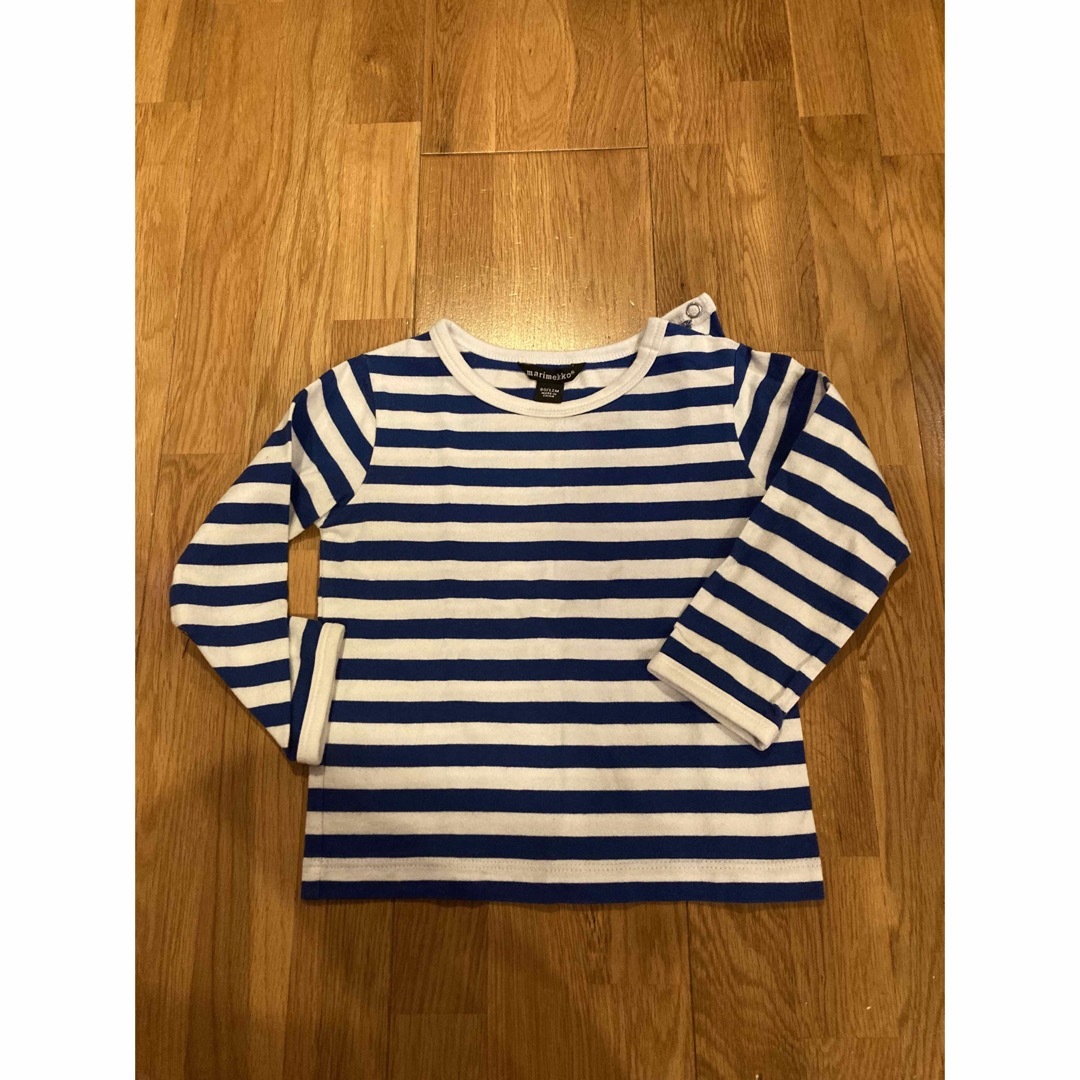 marimekko(マリメッコ)のマリメッコ　ベビー　キッズ　Tシャツ　80  12M キッズ/ベビー/マタニティのベビー服(~85cm)(Ｔシャツ)の商品写真