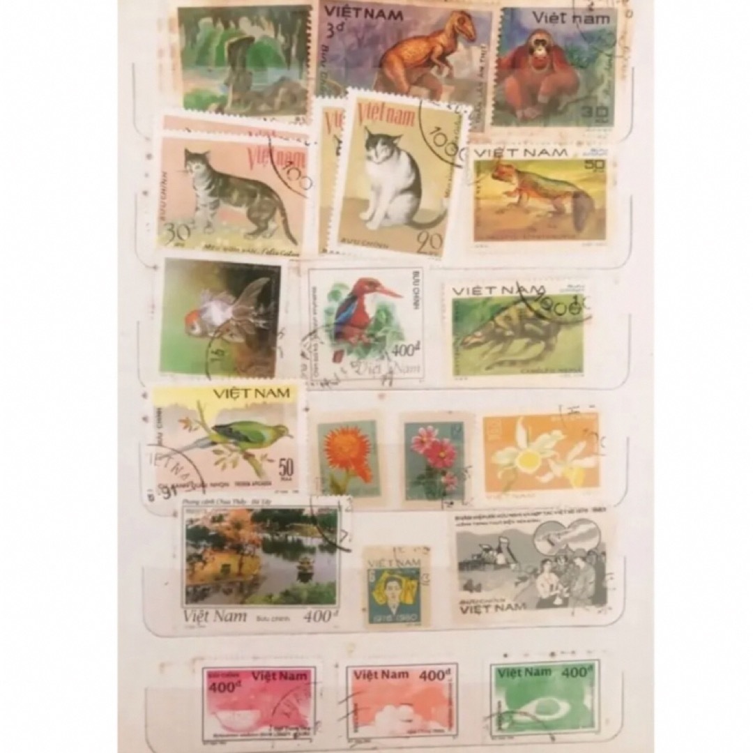 切手 ベトナム 129枚 コレクション ビンテージ 海外 1800年 1900年