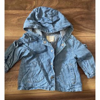 ザラキッズ(ZARA KIDS)のZARA デニムジャケット　80cm(ジャケット/コート)