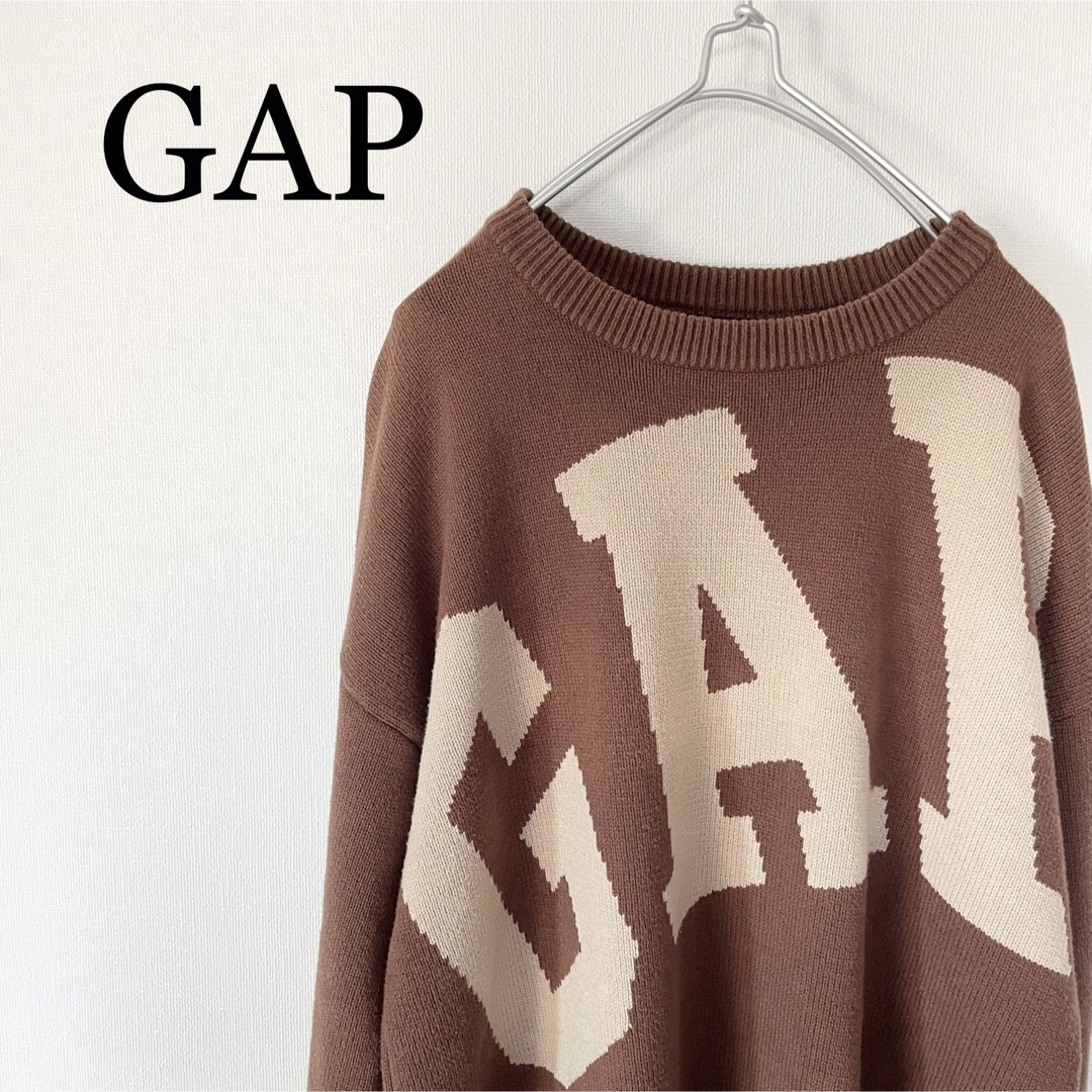 GAP ギャップ ニット ビッグロゴ