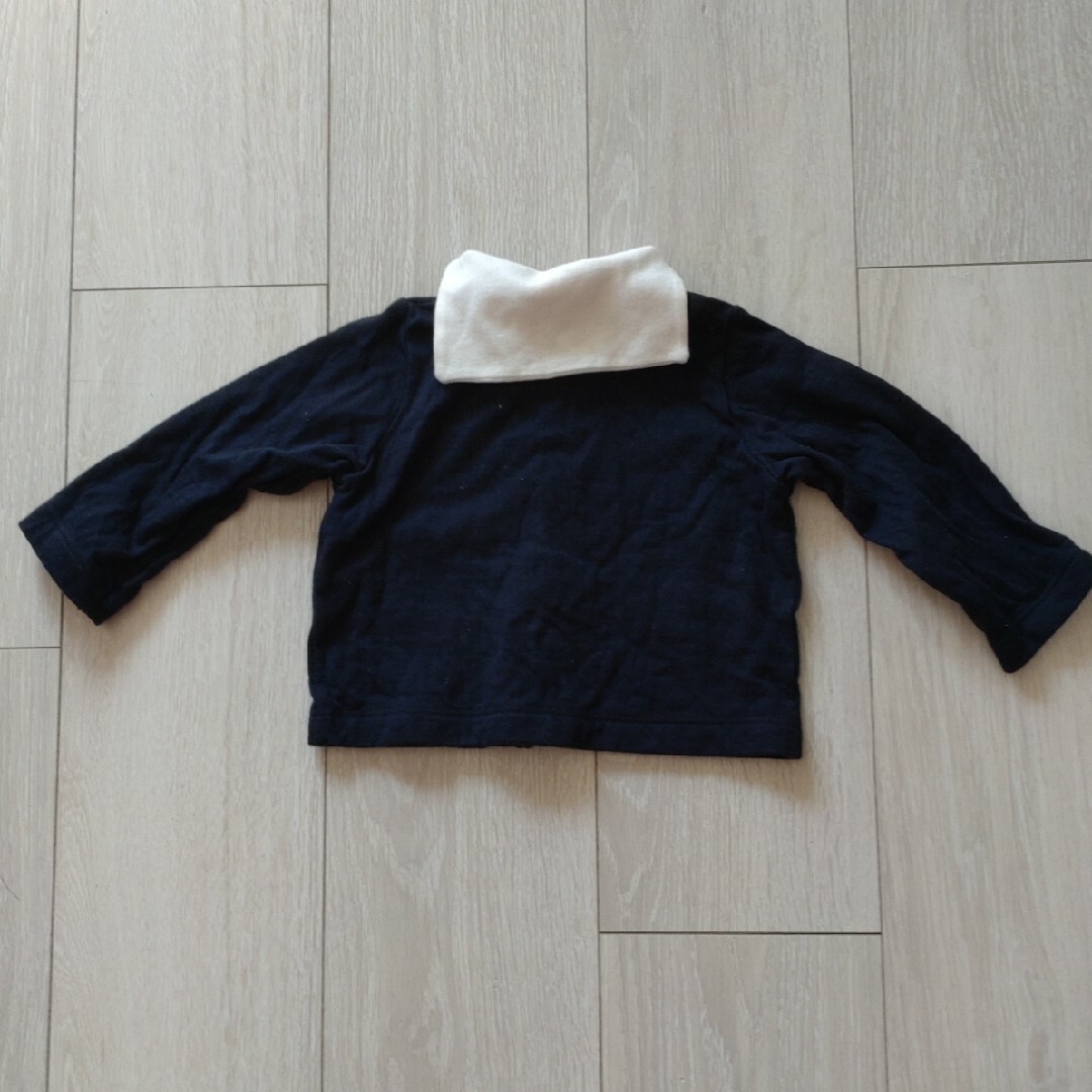 PETIT BATEAU(プチバトー)のプチバトー　74cm セットアップ　マリン キッズ/ベビー/マタニティのベビー服(~85cm)(その他)の商品写真