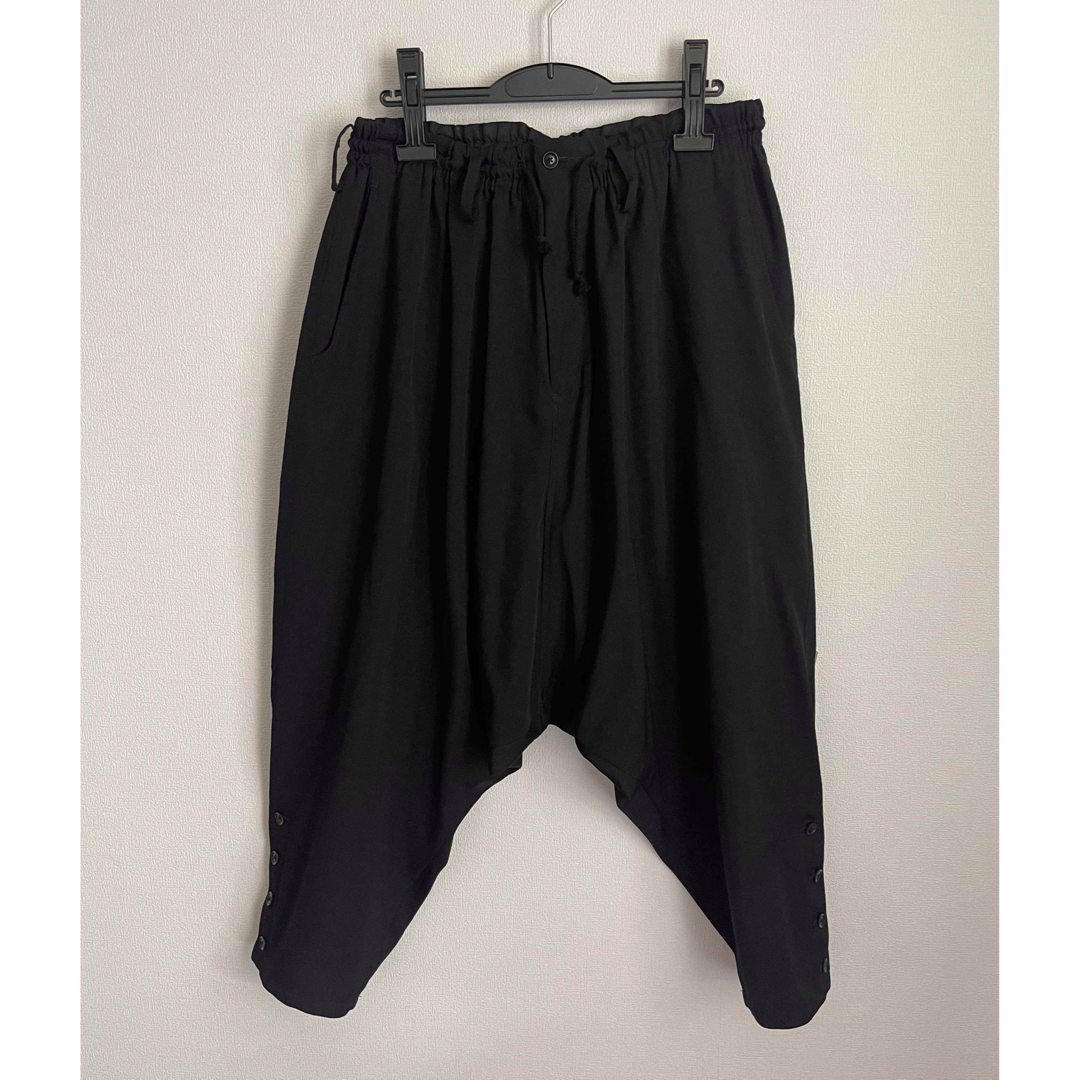 【美品】ヨウジオム ギャバ 裾ボタンサルエルパンツ yohji Y-3