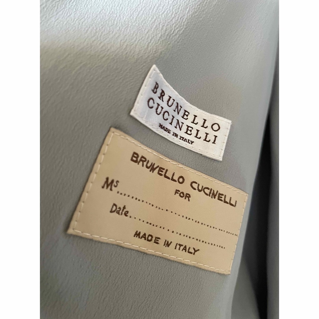 BRUNELLO CUCINELLI(ブルネロクチネリ)のブルネロクチネリ ジャンパー 42 中古美品 レディースのジャケット/アウター(ブルゾン)の商品写真