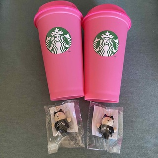 スターバックス(Starbucks)のスターバックス2023ハロウィンカラーチェンジングリユーザブルカップ＆ベアリスタ(容器)