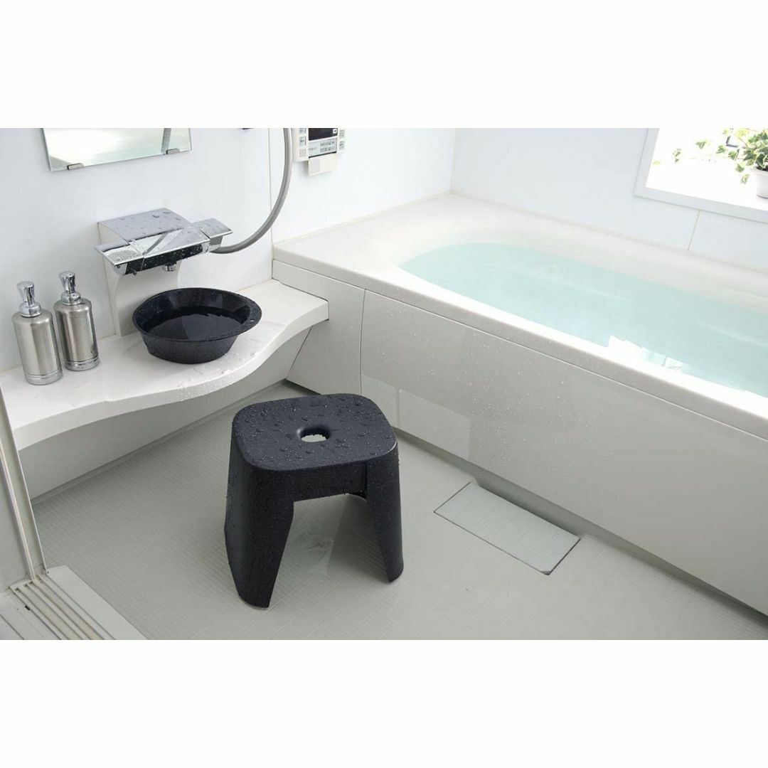 新輝合成 トンボ ユニード 風呂椅子 Ag 抗菌 引っ掛け 乾きやすい 湯桶床置