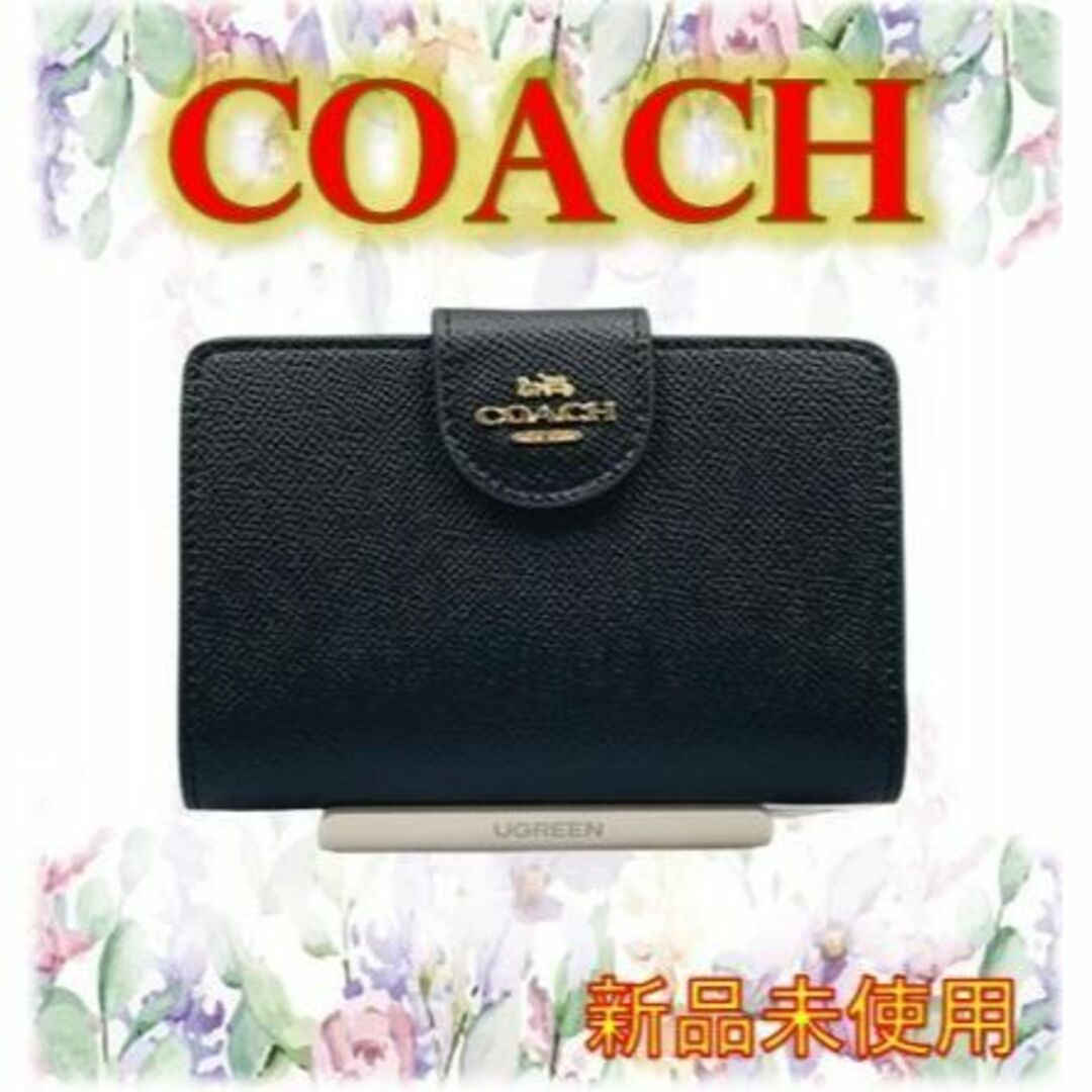 COACH コーチ 折り財布 ミディアムコーナージップウォレット-