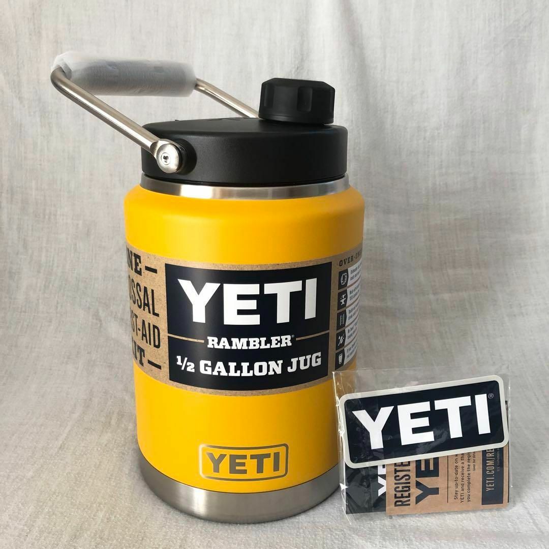 新品】イエティ YETI 1/2 ハーフガロンジャグ 1.9L ランブラーの+