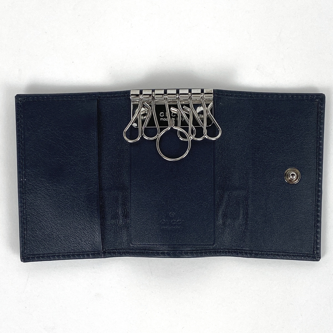 Gucci - グッチ グッチシマ 6連 キーケース レディース 【中古】の通販