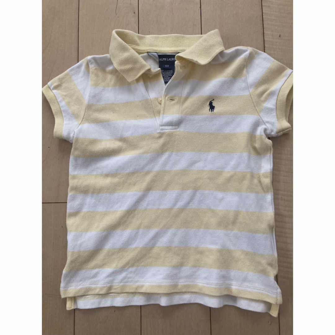 Ralph Lauren(ラルフローレン)のラルフローレン　ポロシャツ　6x キッズ/ベビー/マタニティのキッズ服男の子用(90cm~)(Tシャツ/カットソー)の商品写真