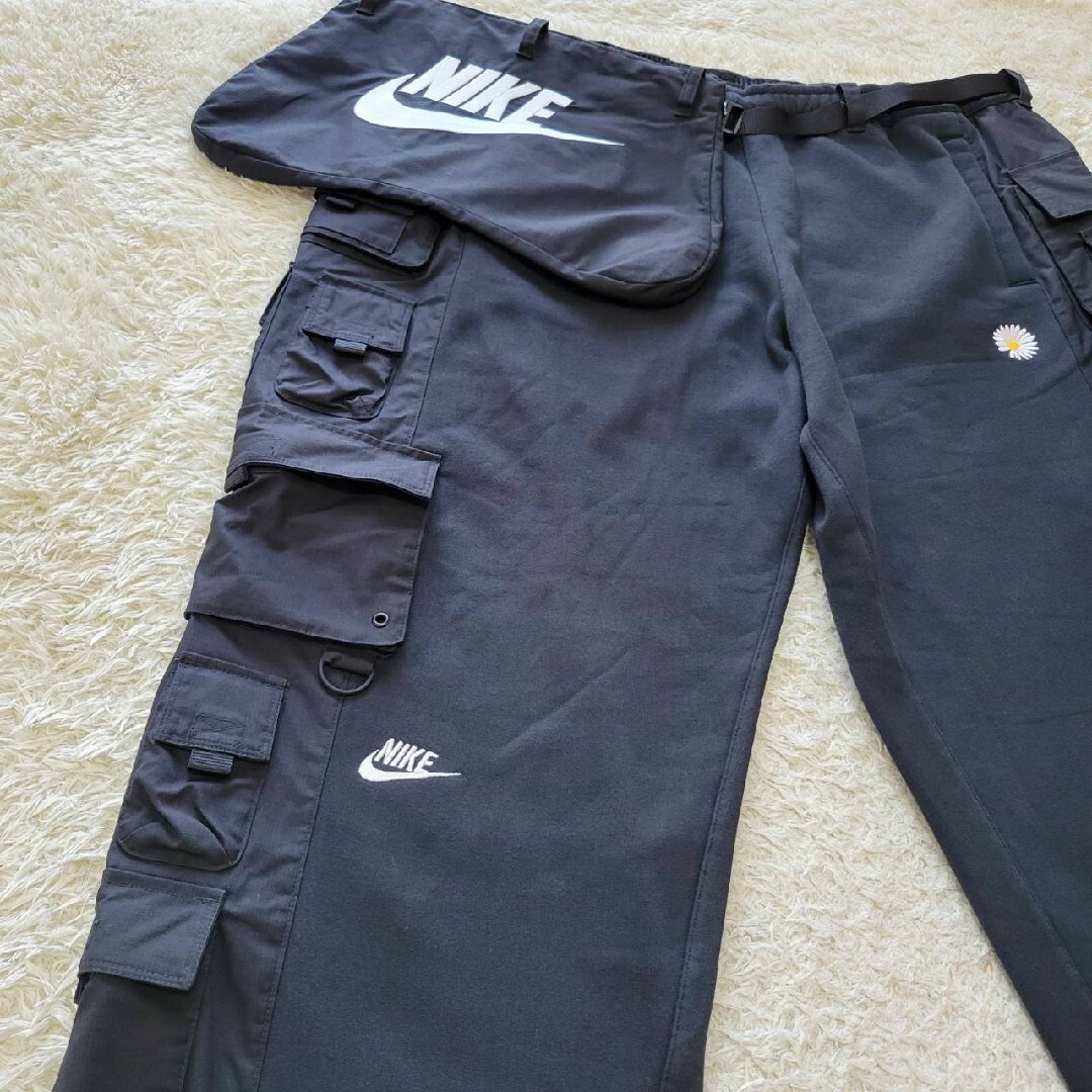 PEACEMINUSONE(ピースマイナスワン)の【極美品】NIKE × PEACEMINUSONE ワイド　カーゴ　パンツ メンズのパンツ(ワークパンツ/カーゴパンツ)の商品写真