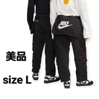 ピースマイナスワン(PEACEMINUSONE)の【極美品】NIKE × PEACEMINUSONE ワイド　カーゴ　パンツ(ワークパンツ/カーゴパンツ)