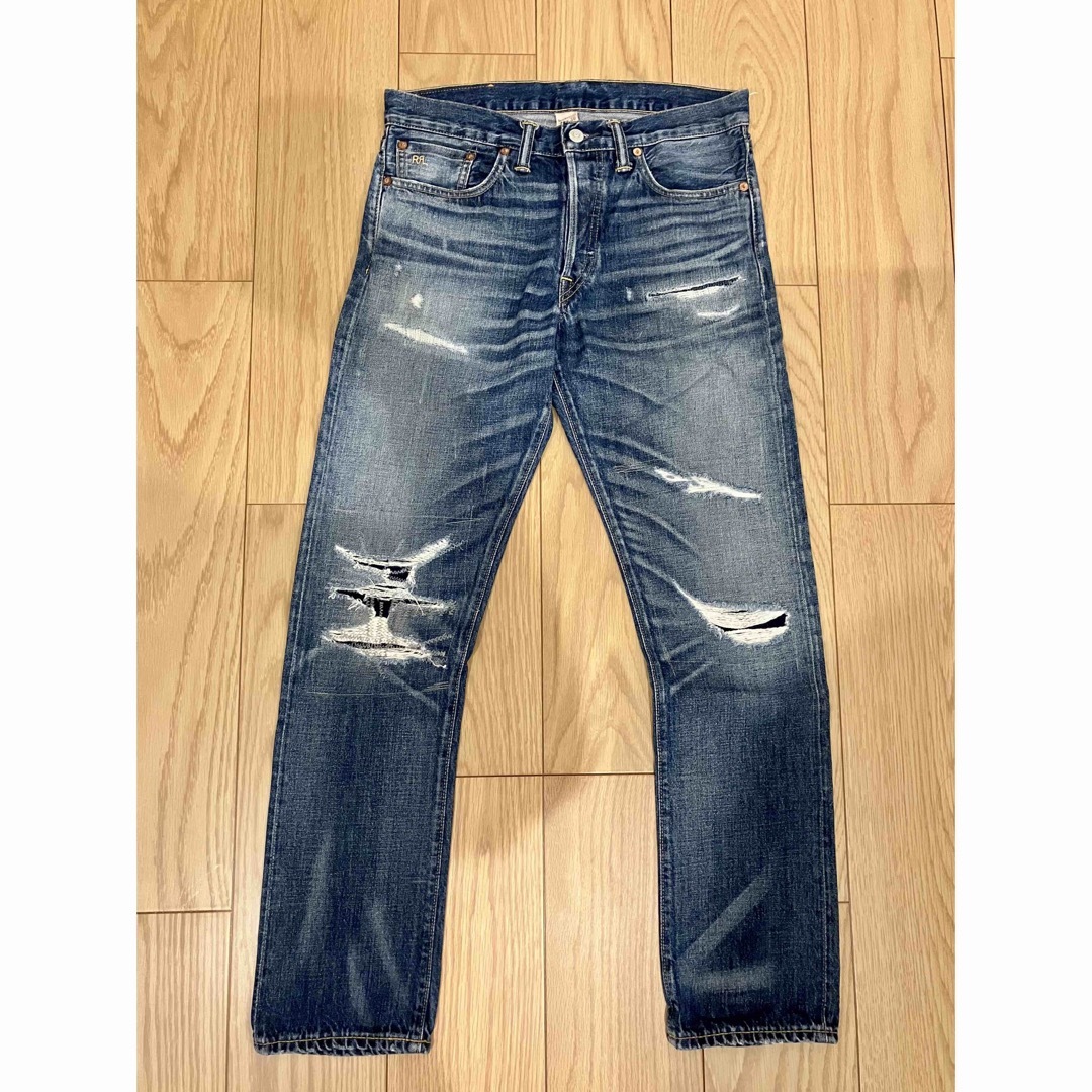 メンズRRL SLIM NARROW DENIM デニム 30×30 美品