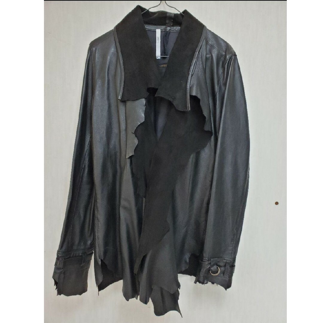 .efiLevol destroyed leather Jacket メンズのジャケット/アウター(レザージャケット)の商品写真