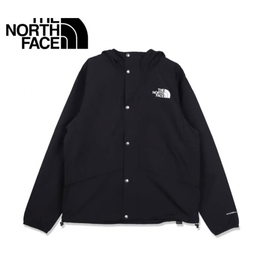 THE NORTH FACE(ザノースフェイス)の海外　ノースフェイス　M86 マウンテン　ウインドジャケット　ブラック メンズのジャケット/アウター(マウンテンパーカー)の商品写真