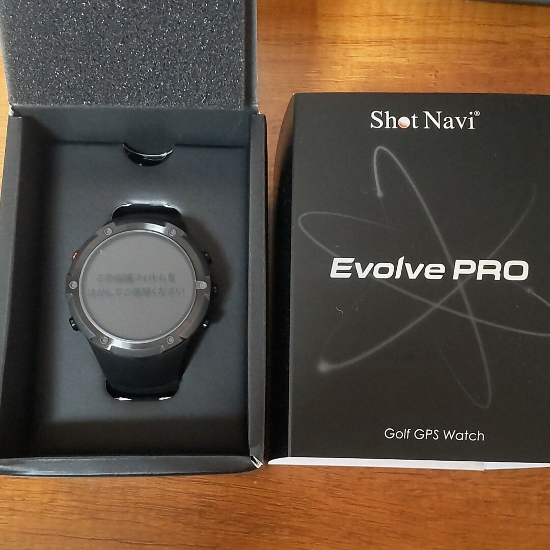 エボルブプロ ショットナビ EVOLVE-PRO-EXR ブラック×レッド