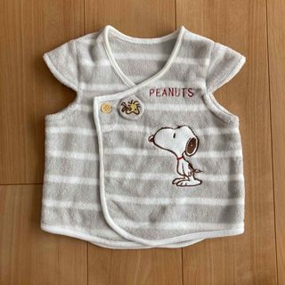 ピーナッツ(PEANUTS)のスヌーピー　フリーススリーパー　50-70㎝(パジャマ)