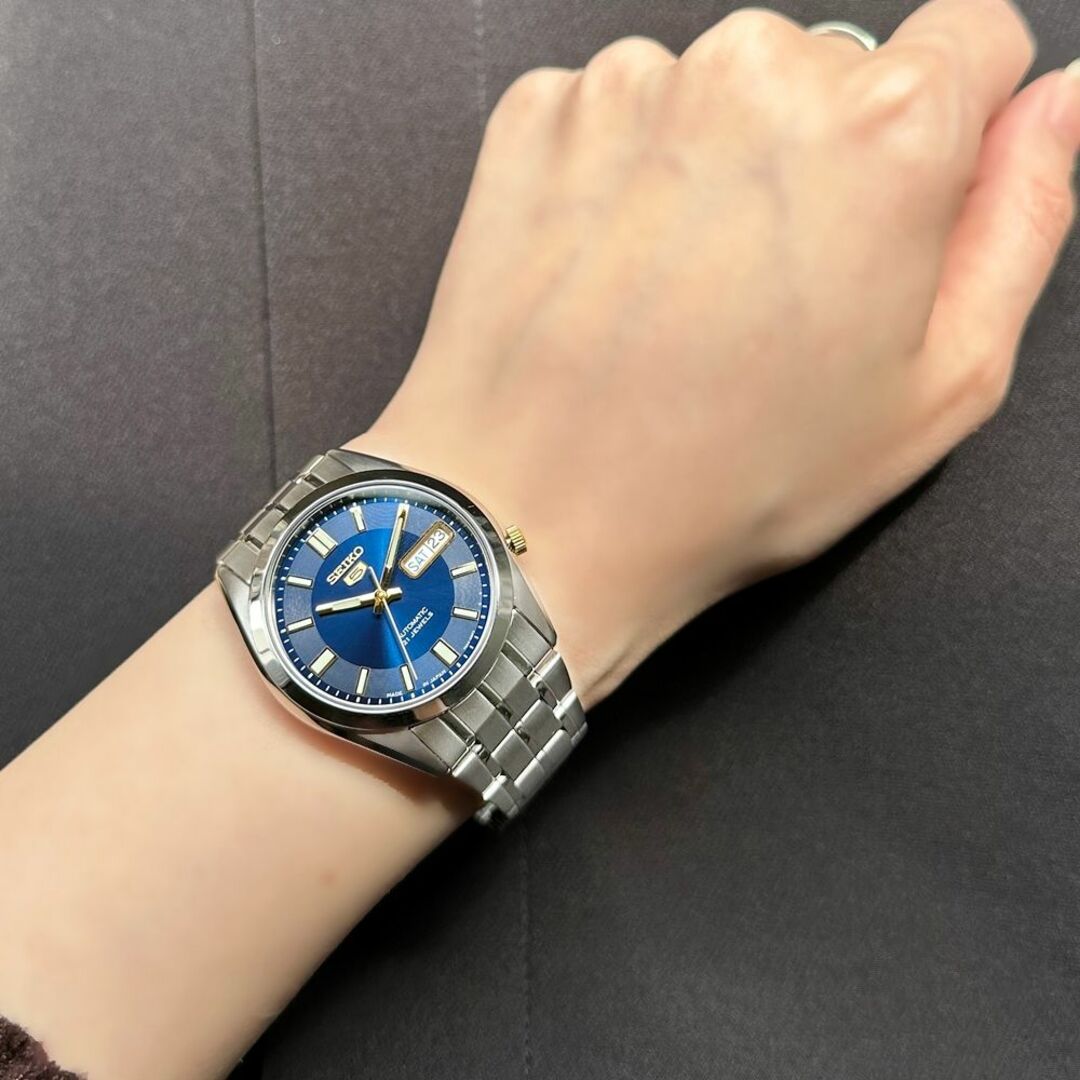 SEIKO - セイコー 5 ファイブ メンズ 腕時計 セイコー5 自動巻き 裏蓋