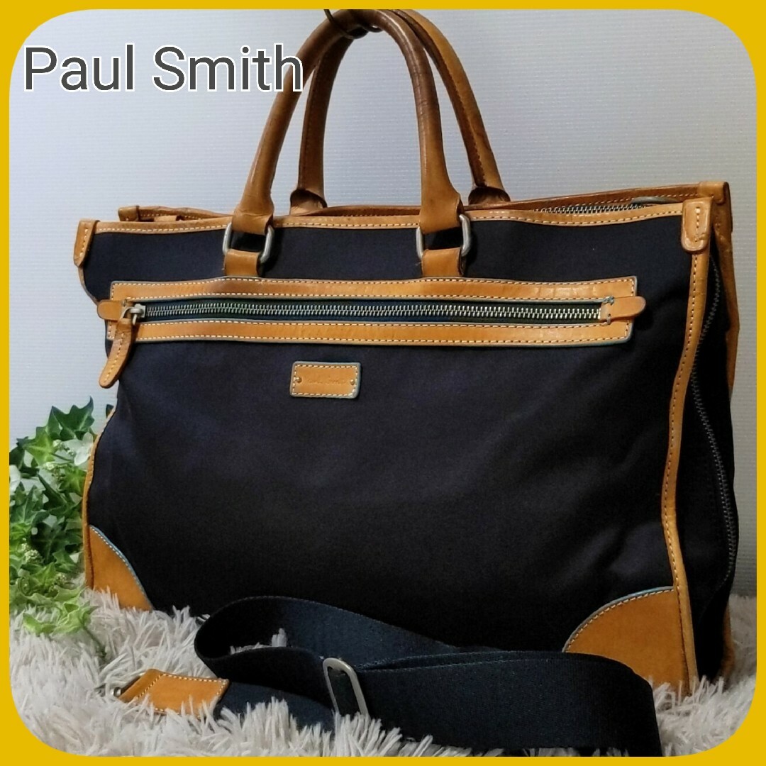 Paul Smith ビジネスバッグ 2way ハンド ショルダー ポール