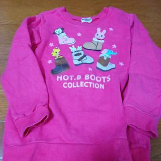 ホットビスケッツ(HOT BISCUITS)のミキハウス　ホットビスケッツ　トレーナー　120cm(Tシャツ/カットソー)