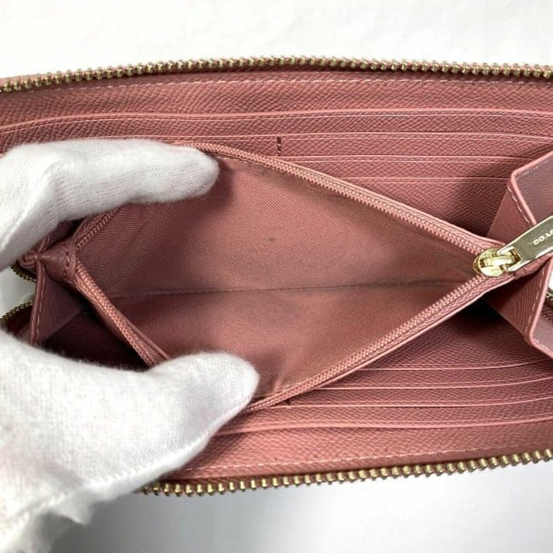新品未使用!正規品!【COACH】コーチ 長財布 収納力抜群 ラウンド