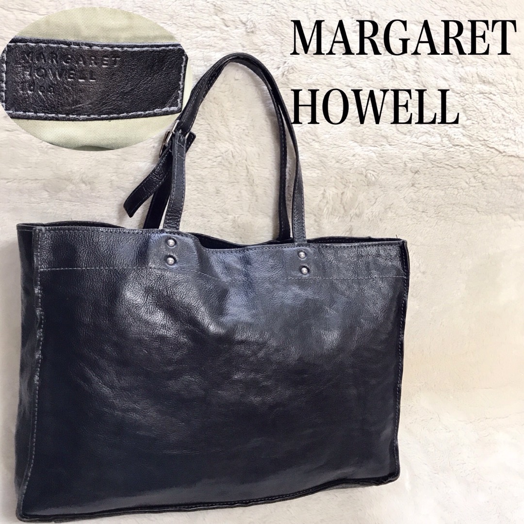 MARGARET HOWELL idea オルフ2WAYトートバッグ　レザー