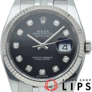 ロレックス デイトジャスト メンズ時計 10Pダイヤ Datejust Mens 116233G(F) K18YG/SS メンズ時計 シャンパンカラー 仕上げ済 2003年 美品