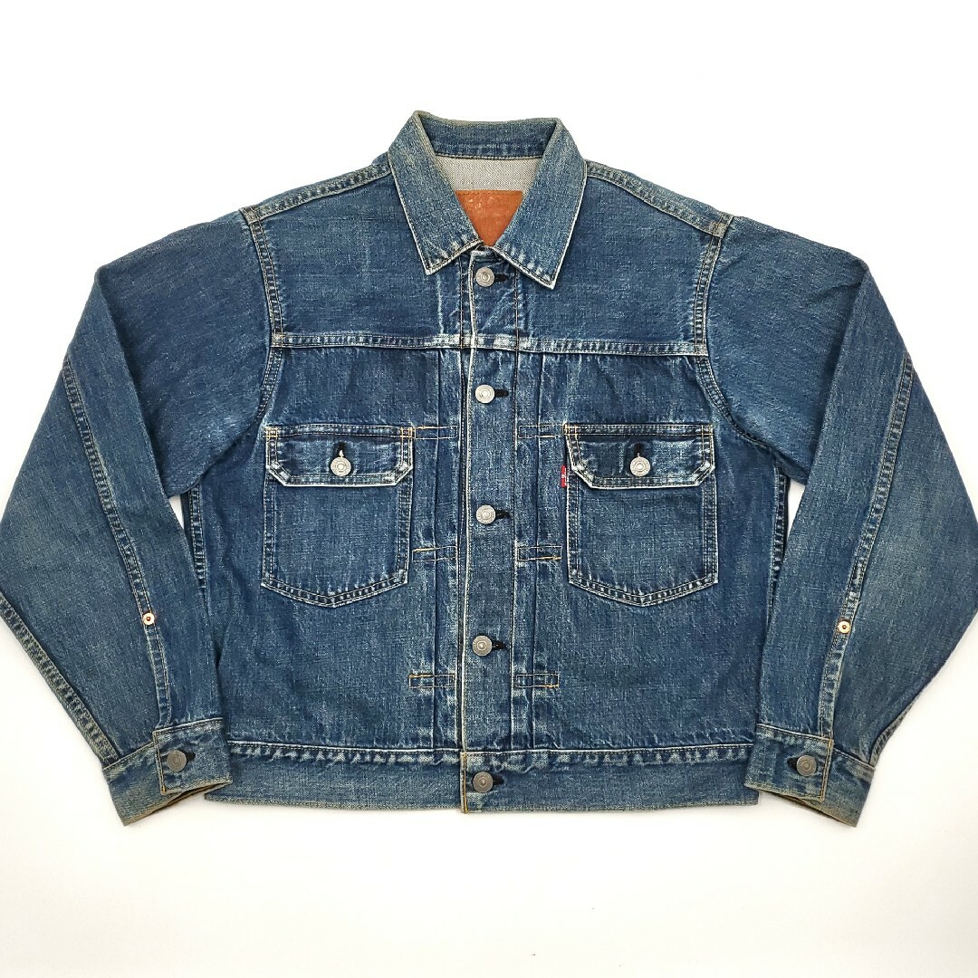 39s日本製セカンド◆Levi's 71507XX◆38復刻Gジャン2nd 32