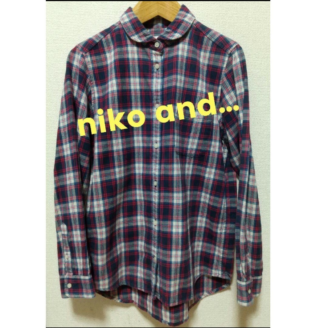 niko and...(ニコアンド)のniko and…  ニコアンド  チェックシャツ レディースのトップス(シャツ/ブラウス(長袖/七分))の商品写真