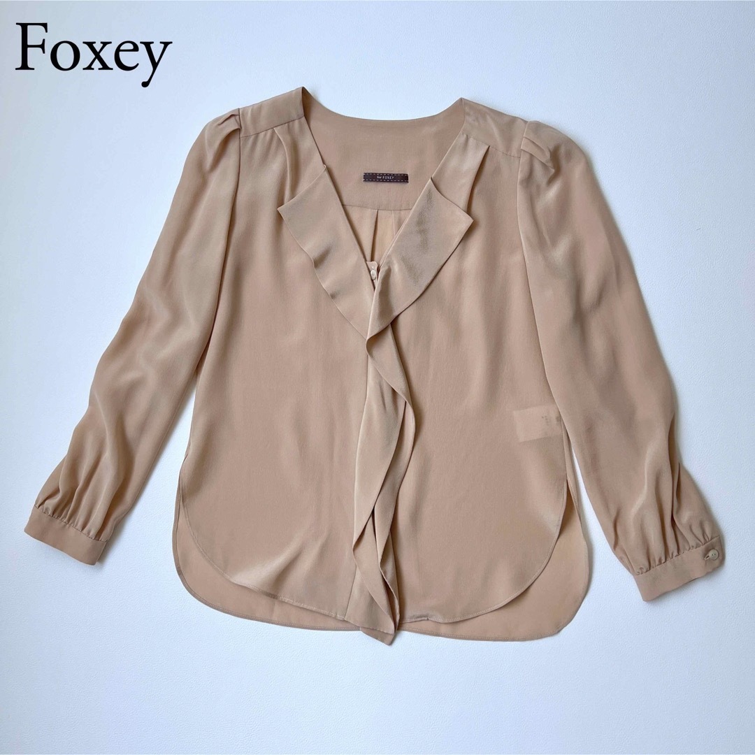 DAISY LIN for Foxey フォクシー　ブラウス　シャツ　シルク