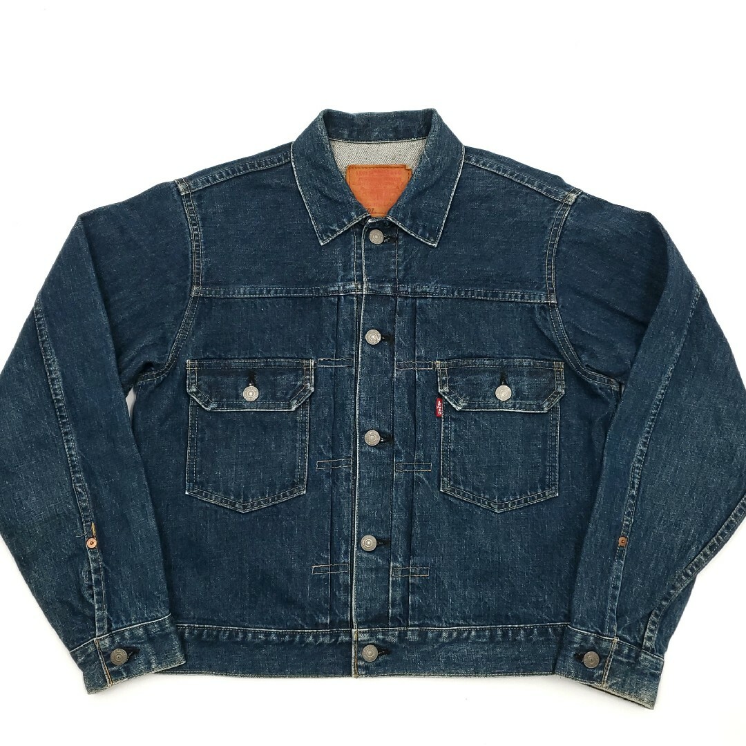 日本製セカンド濃紺◆Levi's 71507XX◆38復刻Gジャン2nd 44 | フリマアプリ ラクマ