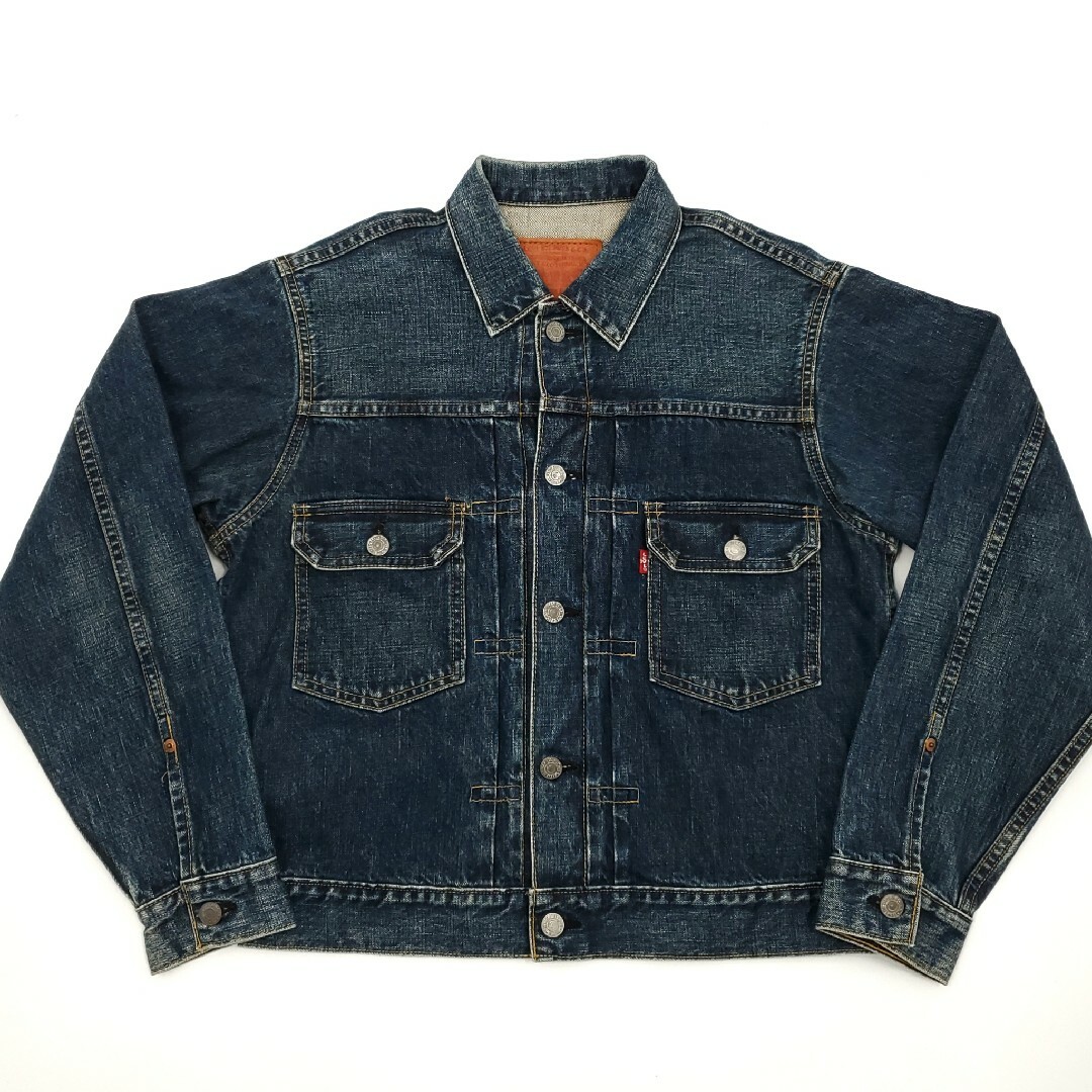 日本製セカンド濃紺◇Levi´s 71507XX◇38復刻Gジャン2nd 217-