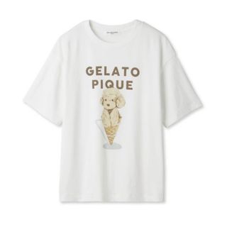 ジェラートピケ(gelato pique)のジェラートピケ HOMME アイスドック ワンポイント Tシャツ M(Tシャツ/カットソー(半袖/袖なし))