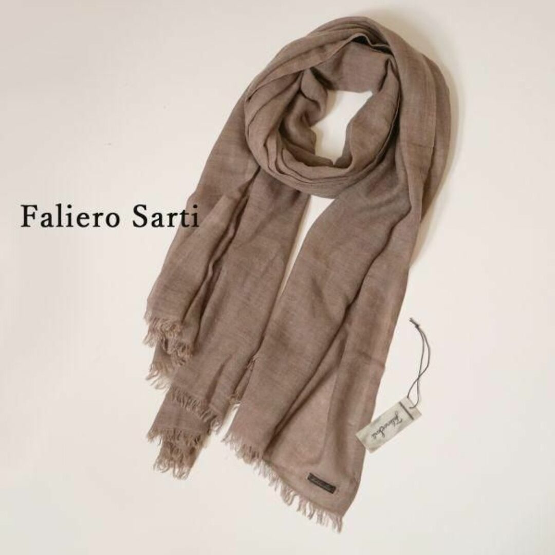 ファッション小物ドゥロワー購入 新品 Faliero Sarti ファリエロサルティ ストール