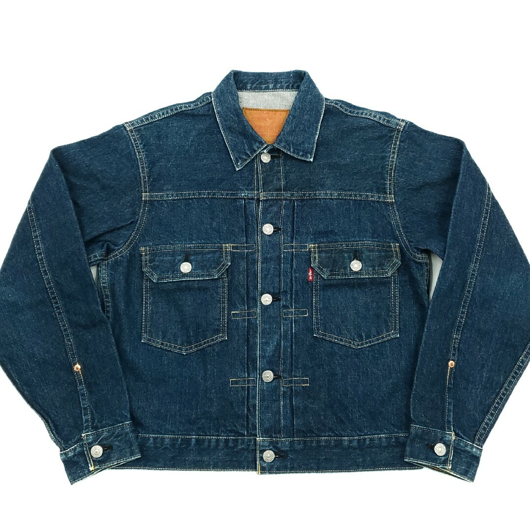 古着市場JARKET日本製セカンド濃紺◇Levi's 71507XX◇38復刻Gジャン2nd