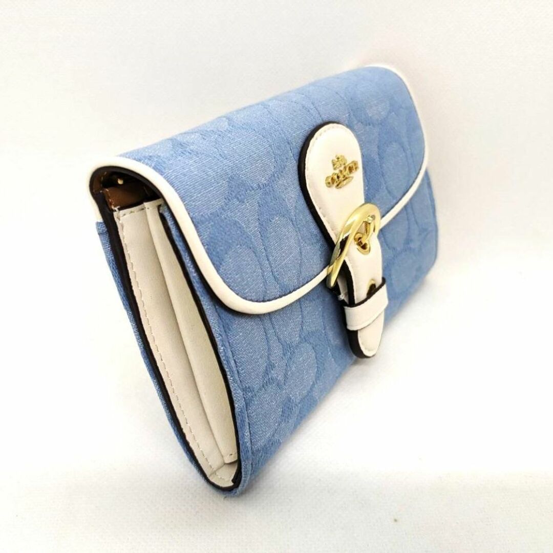 COACH - 【秋コーデ】コーチ レディース 折り財布 シグネチャー