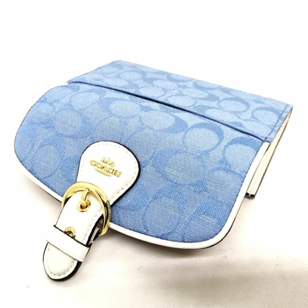 COACH - 【秋コーデ】コーチ レディース 折り財布 シグネチャー