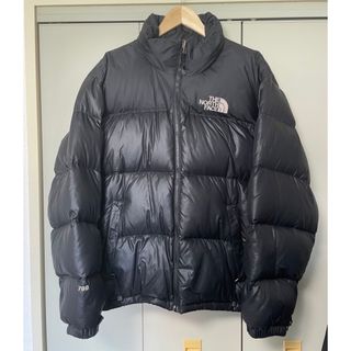 ノースフェイス(THE NORTH FACE) ダウンジャケット(メンズ)（デニム