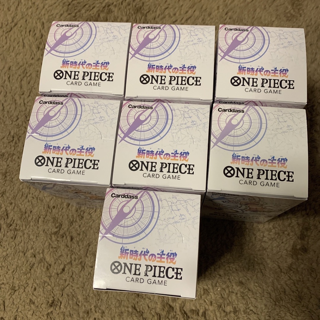 ONE PIECE カードゲーム  新品未開封　新時代の主役   7BOX