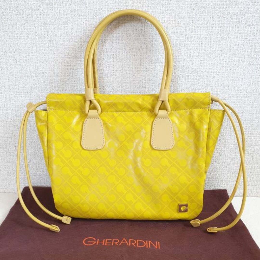 【新品・未使用】GHERARDINI MIRIAM ハンドバッグ　SAFFRON