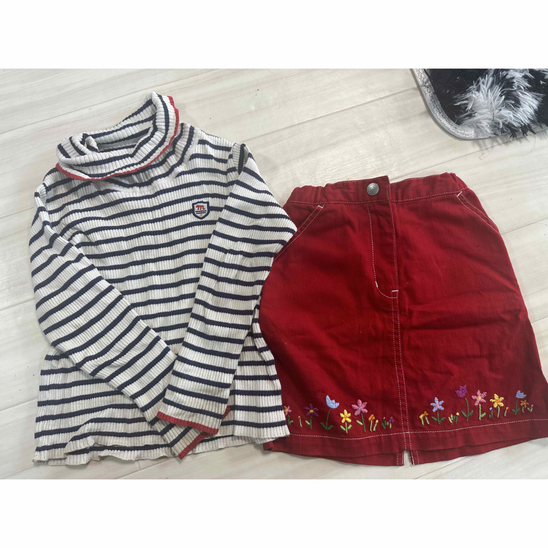 mikihouse(ミキハウス)の子供服 女の子 キッズ/ベビー/マタニティのキッズ服女の子用(90cm~)(Tシャツ/カットソー)の商品写真