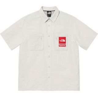 7321 【希少デザイン】シュプリーム☆ワンポイントロゴ定番カラーシャツ　美品