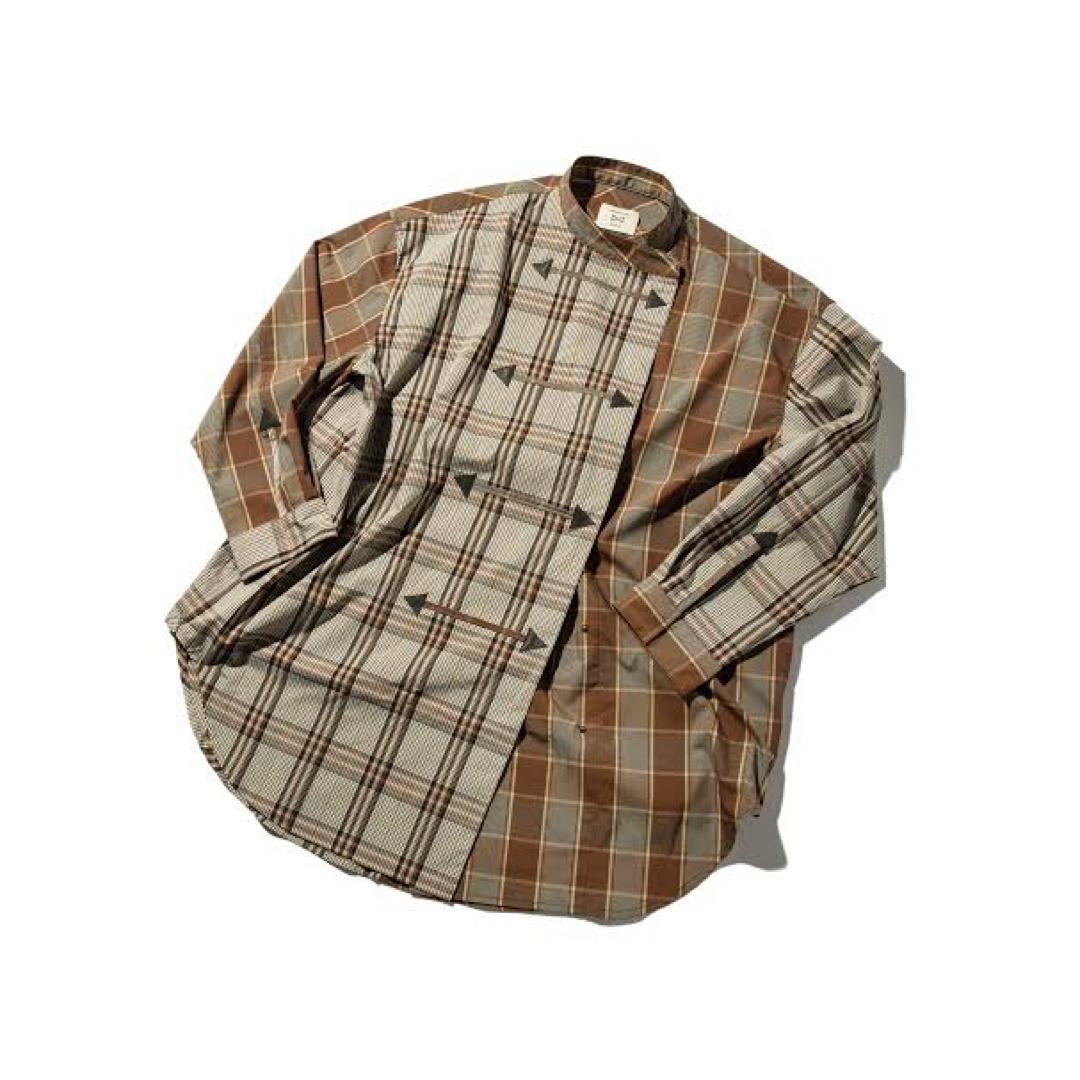 ENDRECHERI×ZOZOコラボ PLAID OPEN SHIRTS