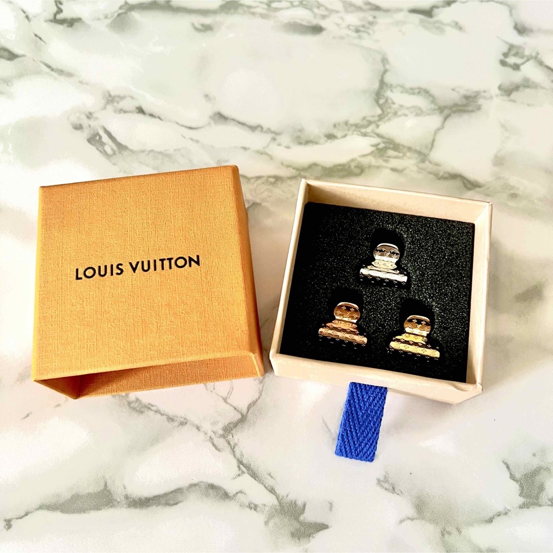 LOUIS VUITTON ヘアクリップ　アクセソワール シュブ・ナノグラム