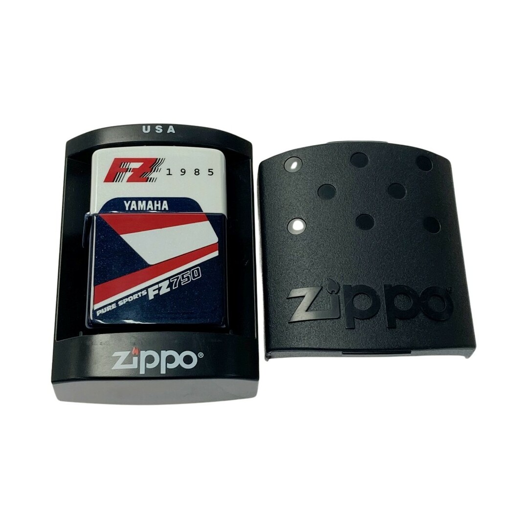 ☆☆ZIPPO ジッポ ライター 2000年製 YAMAHA PURE SPORTS FZ750 バイク ケース有